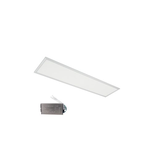 ELMARK Led Panel 48W 4000K 295X1195Mm Ip54 Fehér Keret +Inverterrel