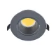 LED PLASTIC ROUND SPOTLIGHT COB 7W 2700-3000K GRAPHITE