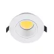 LED PLASTIC ROUND SPOTLIGHT COB 7W 2700-3000K WHITE