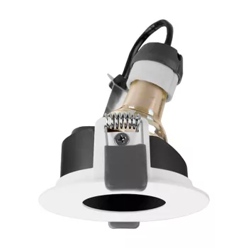 RECESSED ROUND DOWN LIGHT R6870 GU10, WHITE