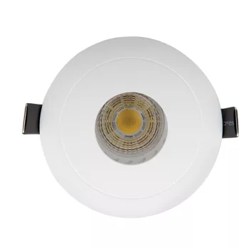   LED PLASTIC ROUND IN MIDDLE SPOTLIGHT PAR 16 COB 7W 2700-3000K WHITE