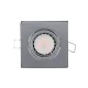 LED METAL SQUARE SPOTLIGHT PAR 16 5.5W 2700-3000K CHROME