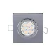 LED METAL SQUARE SPOTLIGHT HIGH POWER 6W 2700-3000K CHROME