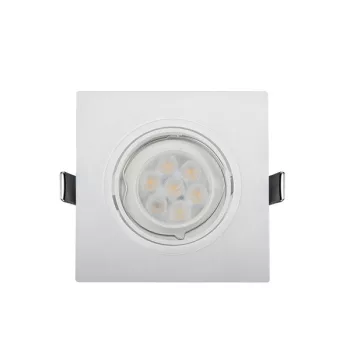 LED PLASTIC SQUARE SPOTLIGHT HIGH POWER 6W 4000-4300K WHITE