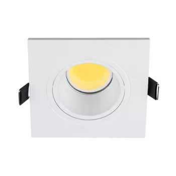 LED PLASTIC SQUARE SPOTLIGHT COB 7W 4000-4300K WHITE