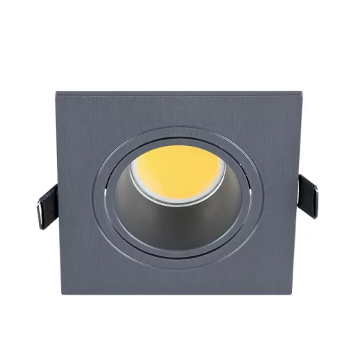 LED PLASTIC SQUARE SPOTLIGHT COB 7W 2700-3000K GRAPHITE