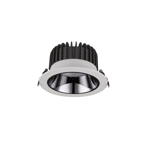 ELMARK Led Downligh Ts3040 30W, 240V, 4000K, 60ᴼ, Ip44, White+ Emergancy Kit