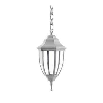 50183 LANTERN HANGING WHITE