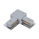 SKYWAY 520 SINGLE-PHASE TRACK L-TYPE ADAPTER GREY