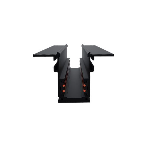 ELMARK Profil Mágneses Sínrendszerű Világításhoz, 4 Pólusú, Süllyesztett Szerelésű, 2M