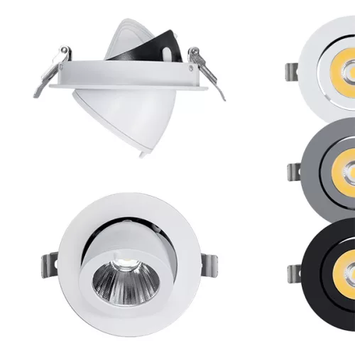 SKY TL190 COB TRACK LIGHT 30W 220-240V 4000K 24° GREY