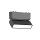 EL-US09 ULTRA SLIM MAGN. LED 48V 12W CCT BLACK