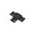 ELMARK El-Tc T-Connector For Ultra Slim Magn. Rail Black