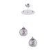 11282 ANDREA PENDANT 2ХЕ27 CHROME