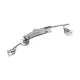 STELLAR ARDA SPOT WITH LED GU10 3X5.5W SATIN NICKEL