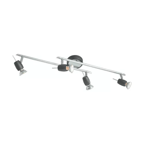 STELLAR VRANA SPOT WITH LED GU10 4X5.5W BLACK