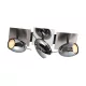STELLAR ARCHAR SPOT WITH LED GU10 3X5.5W CHROME