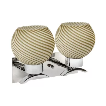 ESLO WALL FIXTURE 2XE27 BROWN