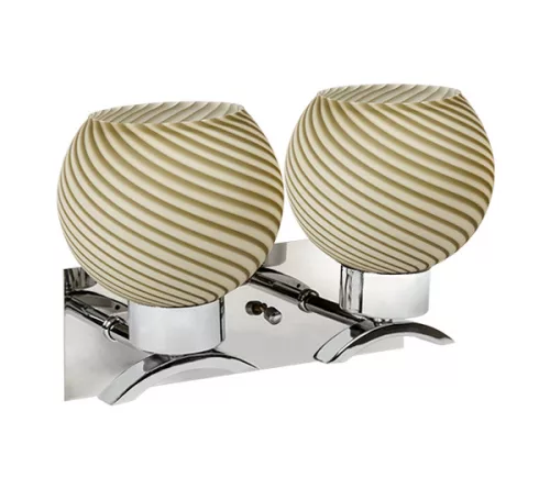 ESLO WALL FIXTURE 2XE27 BROWN