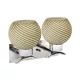 ESLO WALL FIXTURE 2XE27 BROWN