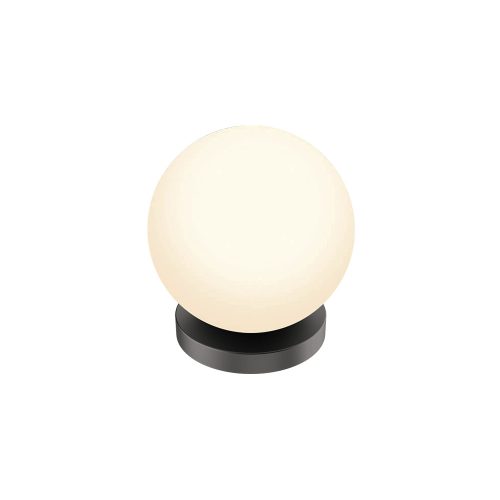 ELMARK Adam Table Lamp 3W Black With Dimmer & Battery