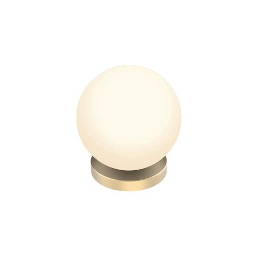ELMARK Adam Table Lamp 3W Gold With Dimmer & Battery