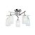 ALICE CHANDELIER 5XE27 SATIN NIKEL
