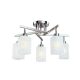 ALICE CHANDELIER 5XE27 SATIN NIKEL