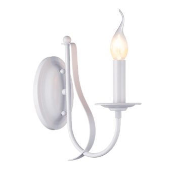 AMANDA WALL LAMP 1XE14 WHITE