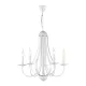 AMANDA CHANDELIER 5XE14 WHITE