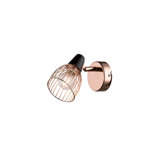 ELMARK Ambix Spot 1Xe14 Fekete/Réz