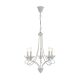 ASHLEY CHANDELIER 5XE14 WHITE