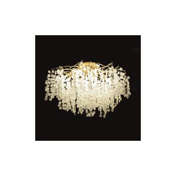 ELMARK Austin Mennyezeti Lámpa 10Xg9 Arany/Kristályok