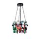 BOTTLES CHANDELIER 5XE27 D600XH400mm