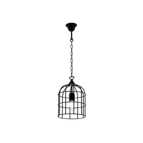 ELMARK Cage Függeszték 1Xe27 Fekete