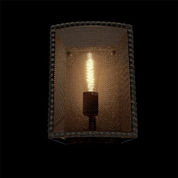 CARTER WALL FIXURE 1XE27 BLACK