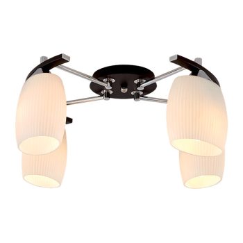 CECIL CHANDELIER 4XE27 WENGE