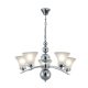 DARA CHANDELIER 5XE27 CHROME