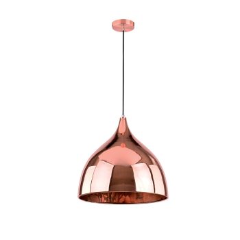 DECO-1A PENDANT 1XE27 COPPER D350mm