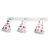 DOTS SPOT 3XE27 L580mm