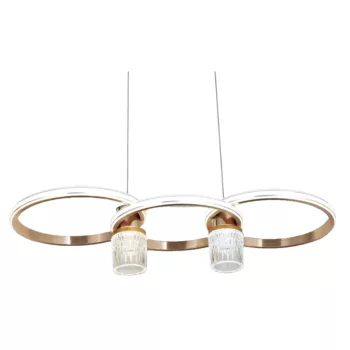 ELZA LED PENDANT 40W CCT, GOLD