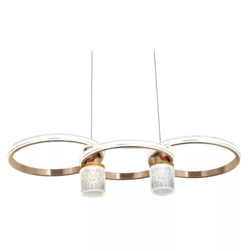ELZA LED PENDANT 40W CCT, GOLD