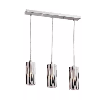 ERIN CHANDELIER 3XE27 SATIN NIKEL L500XH800mm