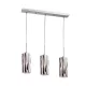 ERIN CHANDELIER 3XE27 SATIN NIKEL L500XH800mm