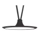 ELMARK LED FIXTURE 15W 48V CCT, DARK GREY