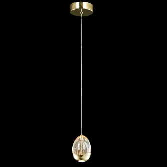 GOLDEN EGG LED PENDANT 4.8W 3000K, GOLD