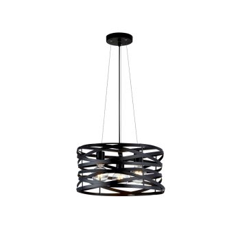 ELMARK Helix Csillár 3Xe27 Fekete D425Mm