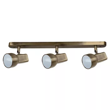 JACK SPOT 3XE14 ANTIQUE BRASS L560mm