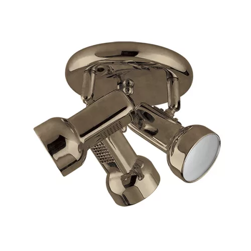JACK SPOT 3XE14 ANTIQUE BRASS D180mm