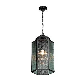 JACOB PENDANT 1XE27 CLEAR GLASS D320mm
